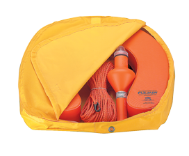Reddingskit 'Polaris', bevat hoefijzer-reddingsboei, reddingslicht, 30m reddingslijn, hoes & houder - N1660004 72dpi - N1660004
