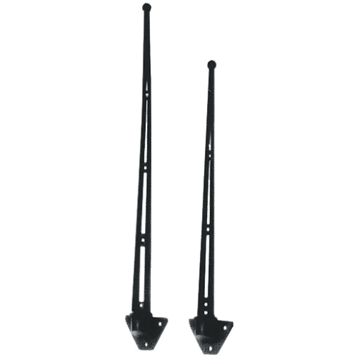 Kunststof vlaggenstok, L=350mm, met rechte voet, voor opblaasboten - N2140031 72dpi - N2140031