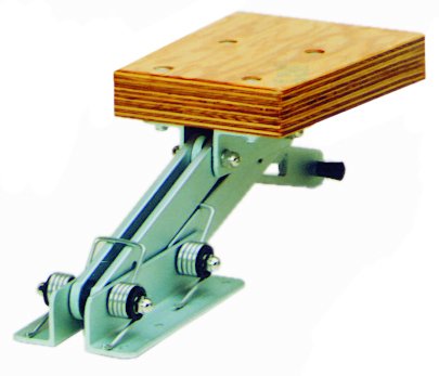 Aluminium buitenboordmotorstoel, klapbaar (max. 35kg) - O0500420 - O0500420