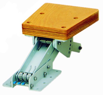 Aluminium buitenboordmotorstoel, klapbaar (max. 40kg) (verstelbare plank: 5 posities) - O0500480 - O0500480