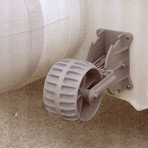 Transportwielen, solide kunststof wielen, max 100kg (opklapbaar) - O0836034 02 72dpi - O0836034