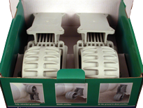 Transportwielen, solide kunststof wielen, max 100kg (opklapbaar) - O0836034 72dpi - O0836034