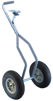 RVS trolley voor vervoer van rubberboot (voor bevestiging aan boeghandgreep) - O0836110 72dpi - O0836110