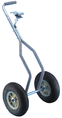 RVS trolley voor vervoer van rubberboot (voor bevestiging aan boeghandgreep) - O0836110 72dpi - O0836110