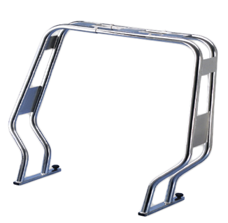Klapbare Roll Bar model 'Big Extra' 96-122cm; H=125cm - O2086 - O2086122