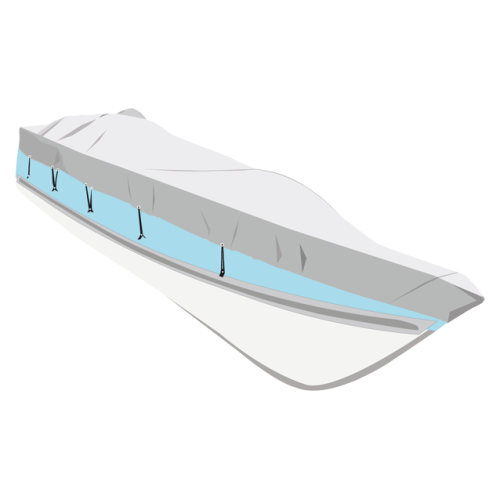 Dekzeil maat tender, zilvergrijs, bootlengte 240-300cm, bootbreedte 140-150cm - O2224300 72dpi - O2224300