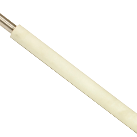 Schroefaskoker Polyester &Oslash;65x56mm voor &Oslash;45mm-as, L=1200mm, incl. lagerbus - Ot0145p - OT0145P