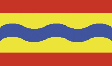 Overijssel vlag 20x30cm - Ov2030 72dpi - OV2030