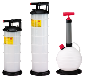 Olie- & Vloeistofafzuigpomp 6l met slang & container (bol) - P0218548 - P0218548