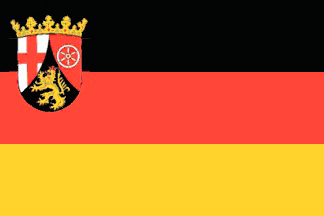 Rheinland-Pfalz vlag 20x30cm - Rp2030 72dpi - RP2030
