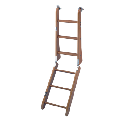 Houten Zwemtrap, 3+3-treden met anti-slip, L=1300mm - S1400006 72dpi - S1400006