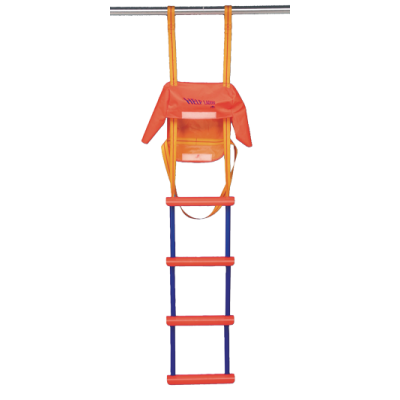 Nylon Hulpladder, 5-treden, inclusief tas en bevestigingsbanden, L=1515mm - S1630005 72dpi - S1630005