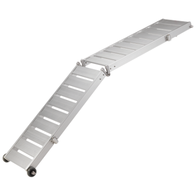 Aluminium Loopplank met wielen & aluminium loopvlak, 2-delig, draaggewicht 160kg - S6331230 72dpi - S6331230