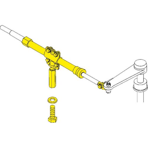 SeaStar Stringer-montageset, H= 67mm - Sa27299dpi500x500x0 - SA27299