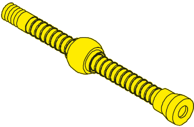 SeaStar Aluminium bracketpijp met verstelbare schroefkogel - Sa36316 300dpi - SA36316