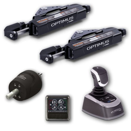 SeaStar Set E-actuator Joystick 360&deg; Yamaha Outboard voor 2 mot. & 1 stuurst. incl. Seastation & Seaways - Setea36001 2 - SETEA36001