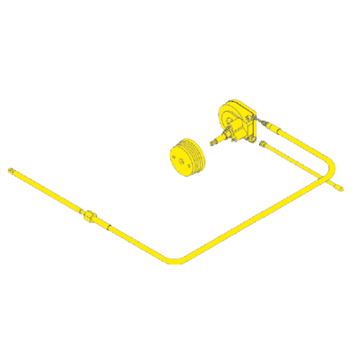 SeaStar Light Duty Compac-T stuursysteem met kabel 6' (1.83m) - Ss13807 1 - SS13806/Z