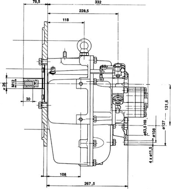 Technodrive hydraulische keerkoppeling TM265, R=2,09:1 - Tm265209 01 72dpi - TM265209