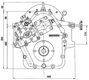 Technodrive hydraulische keerkoppeling TM880A, R=2,60:1 - Tm880a260 02 72dpi - TM880A260