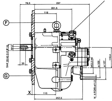 Technodrive hydraulische keerkoppeling TM93, R=2,09:1 - Tm93209 01 72dpi - TM93209