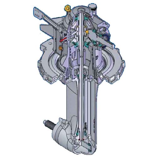 Technodrive SeaProp 60 Saildrive, TMC, R=2,15:1 - Tmsdtmc215 01 72dpi - TMSDTMC215/1