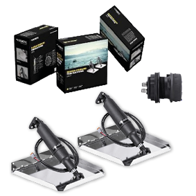 SeaStar Kit, 2.25" slag 11.5" Optimus Adaptive Actuator en controller, 12"x12" standaard platen - Tt5105 - TT5105