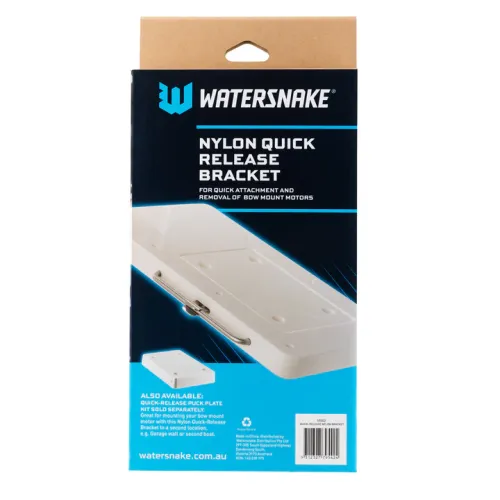 Watersnake snelkoppelingsbeugel nylon wit - Watersnake quick release bracket white 2 - 10000786