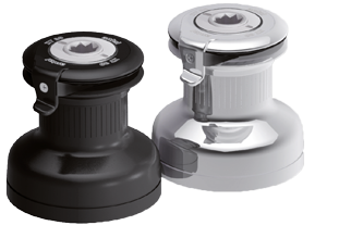 Antal Self-tailing verchroomde winch XT30.2ST (1+1-speed) - Xt30 2st ch 72dpi - XT30.2/CH