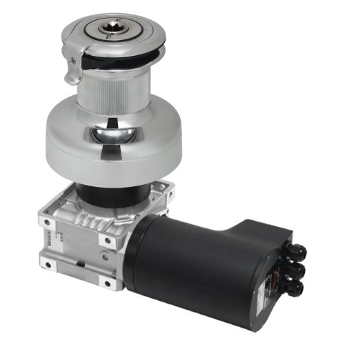 Antal Self-tailing brons verchroomde elektrische winch XT40EH (2-speed) 12V - Xt40eh12 ch - XT40EH12/CH