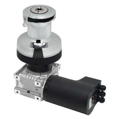 Antal Self-tailing brons verchroomde elektrische winch XT44ELH (2-speed) 12V - Xt44eh12 ch - XT44EH12/CH