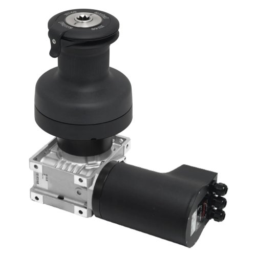 Antal Self-tailing aluminium elektrische winch XT48 (2-speed) 12V/700W - Xt48eh12 al - XT48EH12/AL