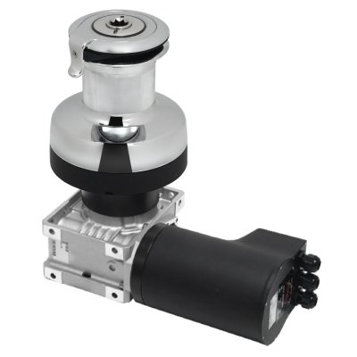 Antal Self-tailing brons verchroomde elektrische winch XT48 (2-speed) 12V/700W - Xt48eh12 ch - XT48EH12/CH