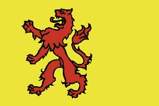 Zuid Holland vlag 20x30cm - Zh2030 72dpi - ZH2030
